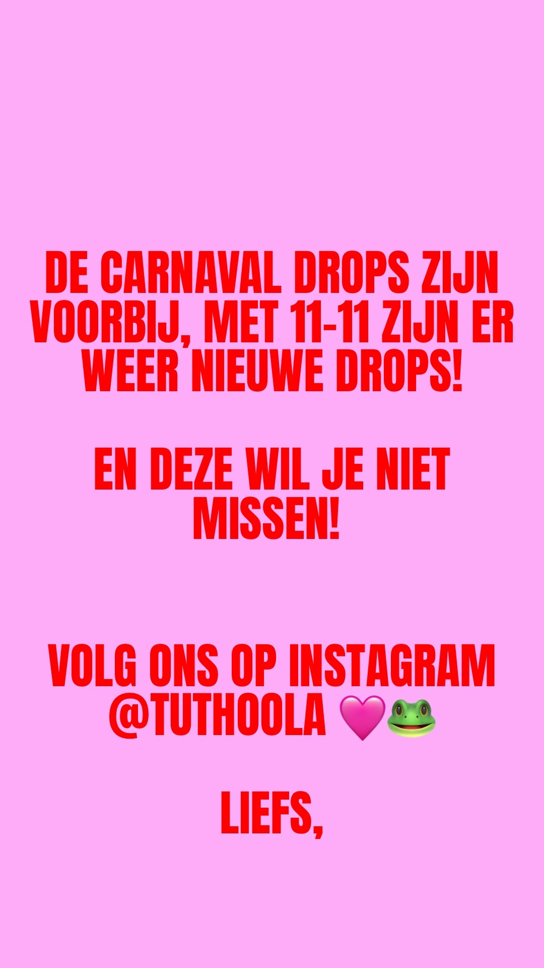 NEW DROP INFO!